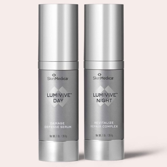 SkinMedica LUMIVIVE Day & Night Serum Set - Gray